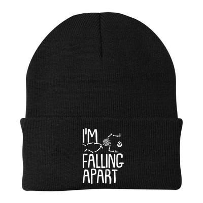 Funny Halloween Skeleton I'm Falling Apart Beanie