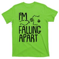 Funny Halloween Skeleton I'm Falling Apart T-Shirt