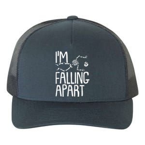 Funny Halloween Skeleton I'm Falling Apart Yupoong Adult 5-Panel Trucker Hat