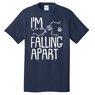 Funny Halloween Skeleton I'm Falling Apart Tall T-Shirt