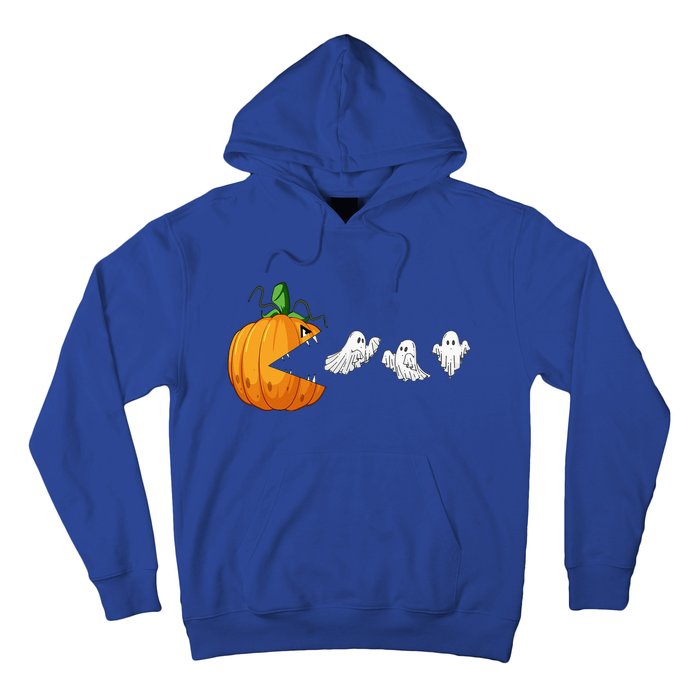 Funny Halloween Scary Pumpkin Ghosts Creepy Halloween Gamer Hoodie