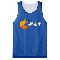 Funny Halloween Scary Pumpkin Ghosts Creepy Halloween Gamer Mesh Reversible Basketball Jersey Tank