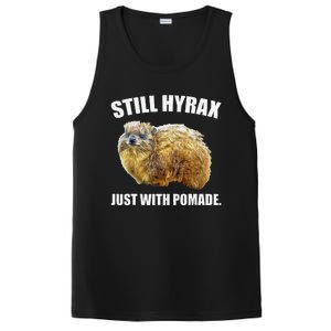 Funny Hyrax Still Hyrax Just With Pomade Oddly Specific PosiCharge Competitor Tank