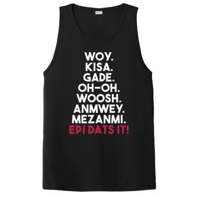 Funny Haitian Sayings Haiti Pride PosiCharge Competitor Tank