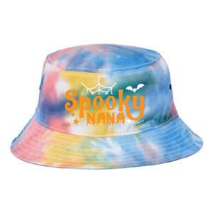 Funny Halloween Spooky Nana Gift Tie Dye Newport Bucket Hat