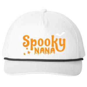 Funny Halloween Spooky Nana Gift Snapback Five-Panel Rope Hat