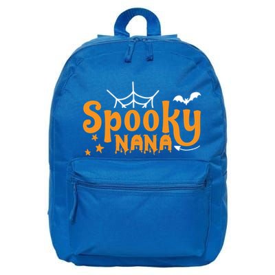 Funny Halloween Spooky Nana Gift 16 in Basic Backpack