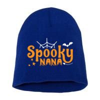 Funny Halloween Spooky Nana Gift Short Acrylic Beanie