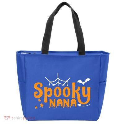 Funny Halloween Spooky Nana Gift Zip Tote Bag