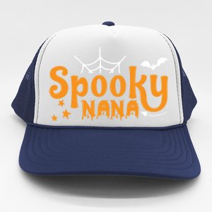 Funny Halloween Spooky Nana Gift Trucker Hat