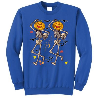 Funny Halloween Skeleton Pumpkin Sweatshirt