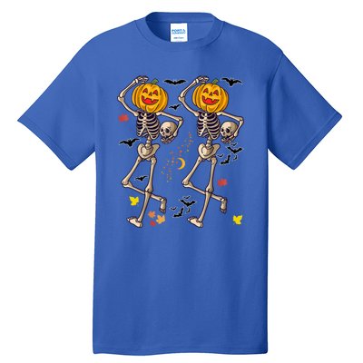 Funny Halloween Skeleton Pumpkin Tall T-Shirt