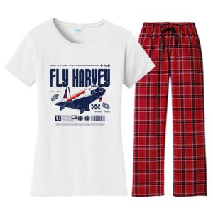 Fly Harvey Shuttle Women's Flannel Pajama Set