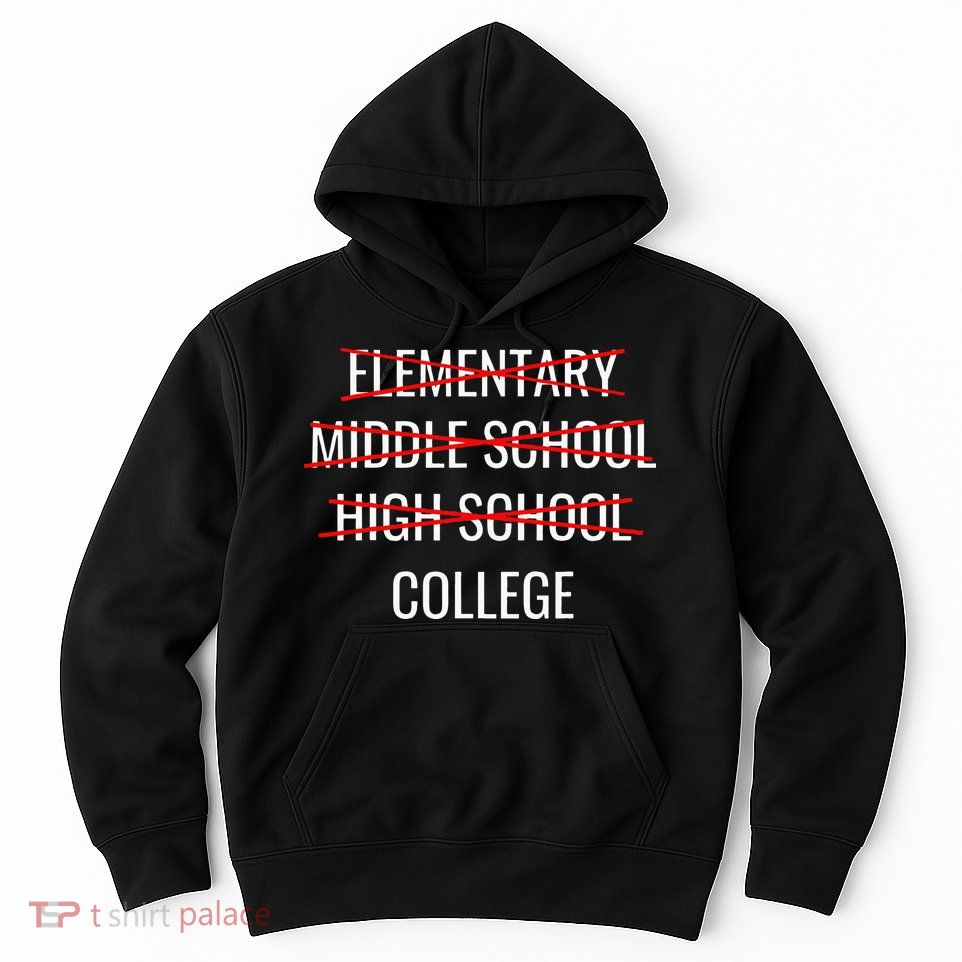 Funny High School Graduation College Bound Student Graduate Hoodie