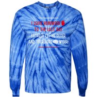 Funny Homework School Humor Saying N Student Cool Gift Tie-Dye Long Sleeve Shirt