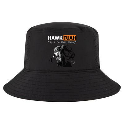 Funny Hawk Tuah Meme Anime Cool Comfort Performance Bucket Hat