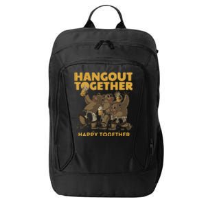 Funny Hangout Together Happy Together With Trump City Backpack