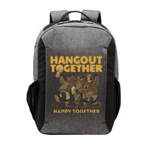 Funny Hangout Together Happy Together With Trump Vector Backpack