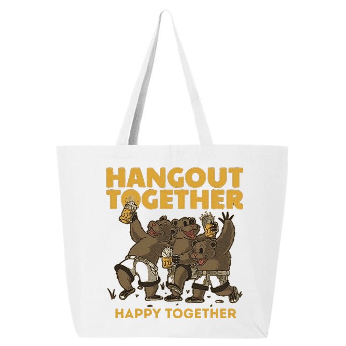 Funny Hangout Together Happy Together With Trump 25L Jumbo Tote