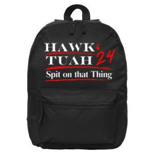 Funny Hawk Tush Spit On That Thing Girl Presidenti 16 in Basic Backpack