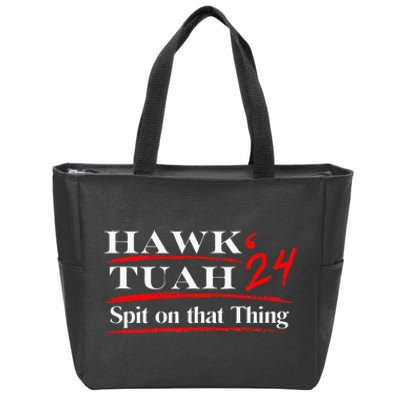 Funny Hawk Tush Spit On That Thing Girl Presidenti Zip Tote Bag