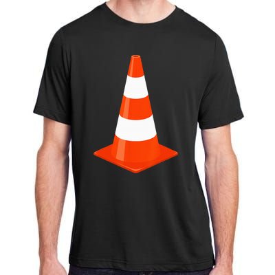 Funny Halloween Traffic Cone Parking Costume Adult ChromaSoft Performance T-Shirt