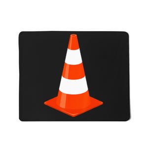 Funny Halloween Traffic Cone Parking Costume Mousepad