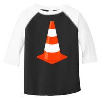 Funny Halloween Traffic Cone Parking Costume Toddler Fine Jersey T-Shirt