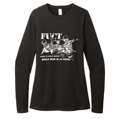 Fuct House To House Service World Wide In 24 Hours Womens CVC Long Sleeve Shirt