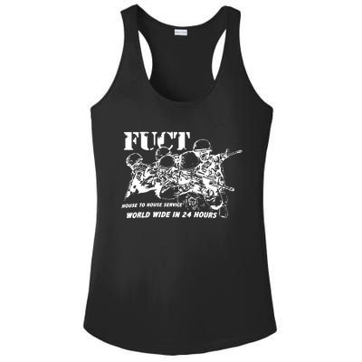 Fuct House To House Service World Wide In 24 Hours Ladies PosiCharge Competitor Racerback Tank