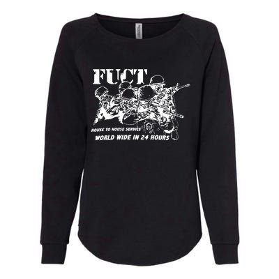 Fuct House To House Service World Wide In 24 Hours Womens California Wash Sweatshirt