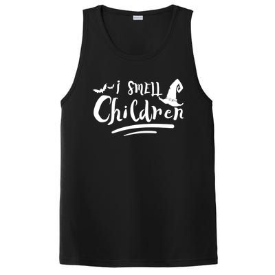 Funny Halloween Teacher I Smell Children Witch Great Gift PosiCharge Competitor Tank