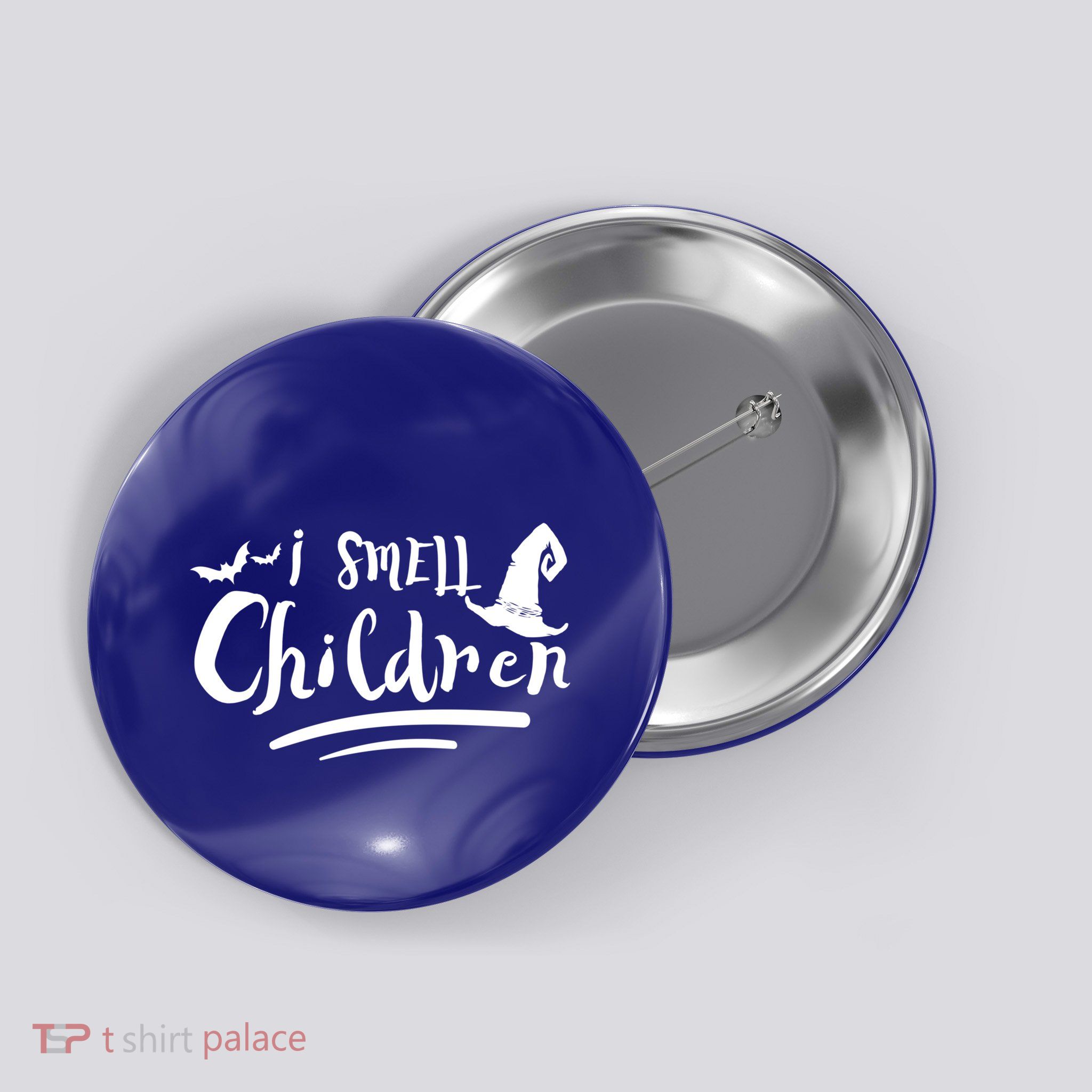 Funny Halloween Teacher I Smell Children Witch Great Gift Button