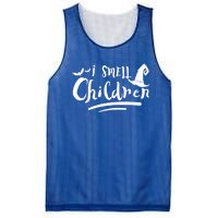 Funny Halloween Teacher I Smell Children Witch Great Gift Mesh Reversible Basketball Jersey Tank