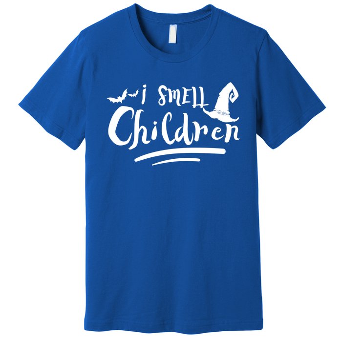 Funny Halloween Teacher I Smell Children Witch Great Gift Premium T-Shirt