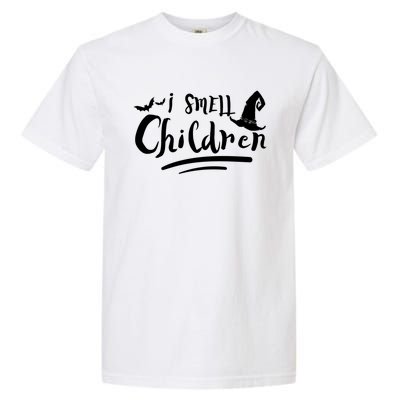 Funny Halloween Teacher I Smell Children Witch Great Gift Garment-Dyed Heavyweight T-Shirt