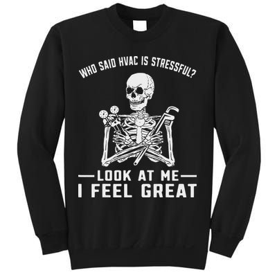 Funny Hvac Tech Ac Repairman Technician Sweatshirt