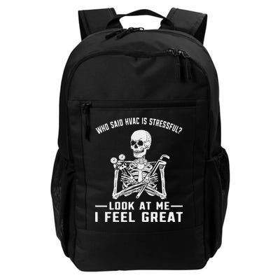 Funny Hvac Tech Ac Repairman Technician Backpack