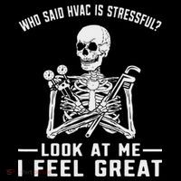 Funny Hvac Tech Ac Repairman Technician Drawstring Bag