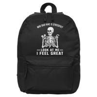 Funny Hvac Tech Ac Repairman Technician 16 in Basic Backpack
