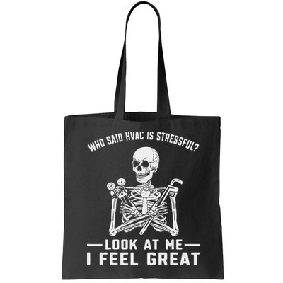 Funny Hvac Tech Ac Repairman Technician Bag