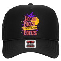 Funny Halloween Teacher Everybody Focus Trucker Hat