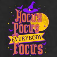 Funny Halloween Teacher Everybody Focus Trucker Hat