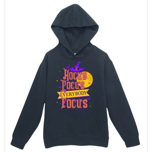 Funny Halloween Teacher Everybody Focus Urban Pullover Hoodie