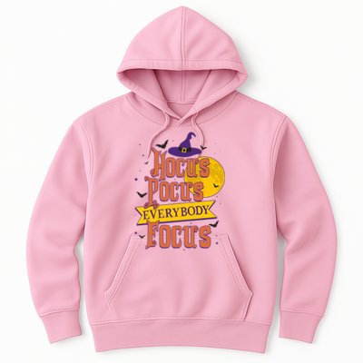 Funny Halloween Teacher Everybody Focus Hoodie