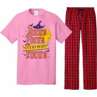 Funny Halloween Teacher Everybody Focus Pajama Set