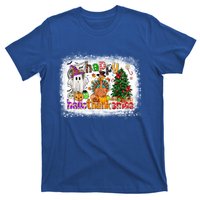 Funny Halloween Thanksgiving Christmas Happy Hallothanksmas Gift T-Shirt