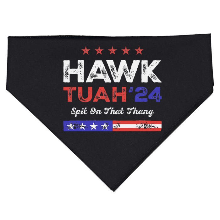 Funny Hawk Tuah 24 Spit On That Thang USA-Made Doggie Bandana