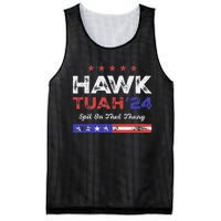 Funny Hawk Tuah 24 Spit On That Thang Mesh Reversible Basketball Jersey Tank