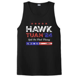 Funny Hawk Tuah 24 Spit On That Thang PosiCharge Competitor Tank